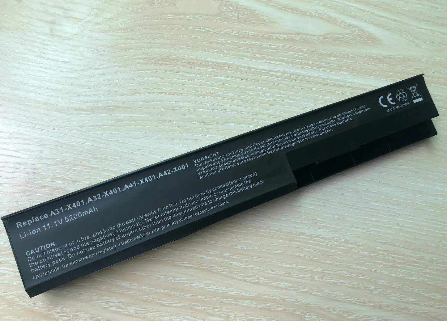 10.8V 5200mAh A32-X401 Laptop Battery for ASUS F301 F401 X301 X301A X401 X401A X501 X501A S301A S401A A41-X401