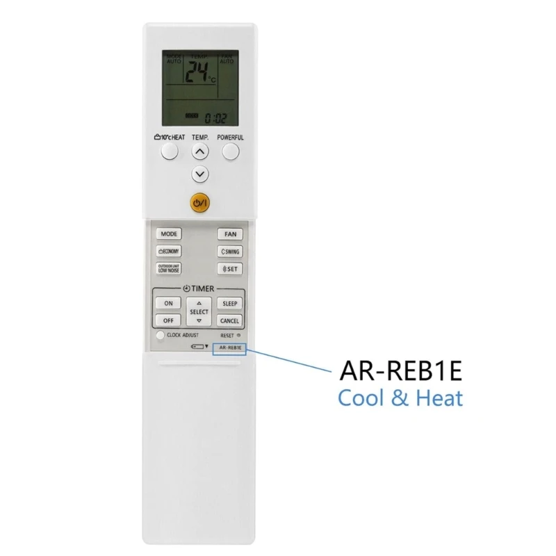 B03F Replacement Remote For ARREB2E AGHG09KVCA ASYG14KMCC Air Conditioner Models