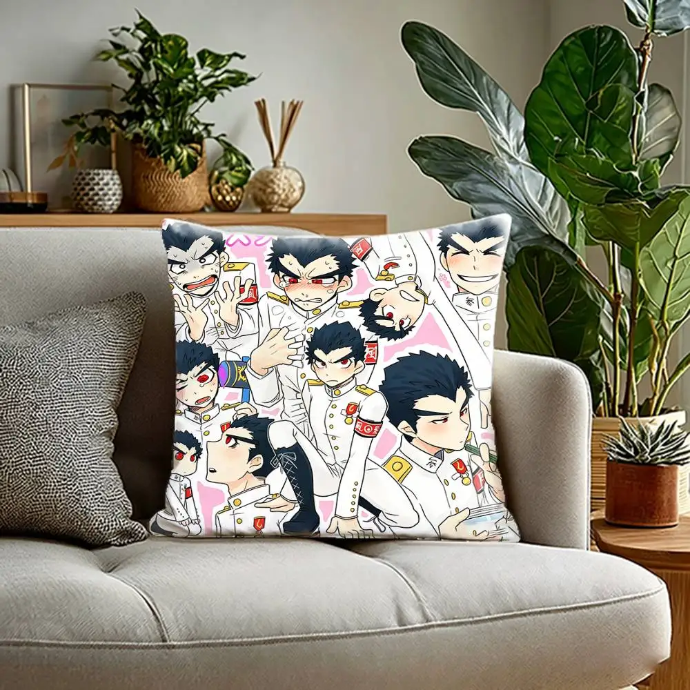 Kiyotaka Ishimaru Anime Danganronpa  Pillow Case Sofa Living Room for Bedroom car Headboard Backrest Cushion