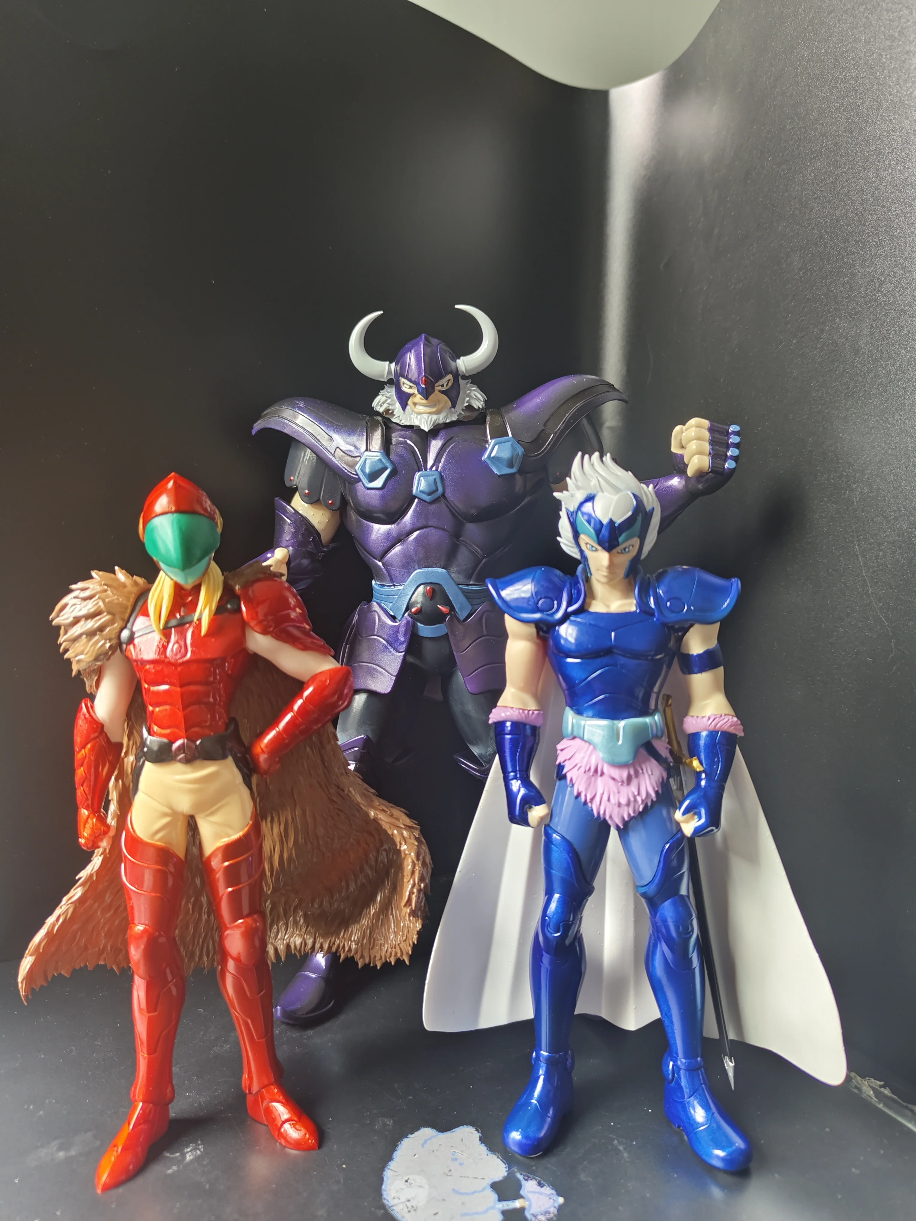 Saint Seiya Battle of the Gods Arc God Warrior Frost Giant Rung Ullr Derkard (Hyoga) Loki Figuur Collectible Toy Hars Standbeeld