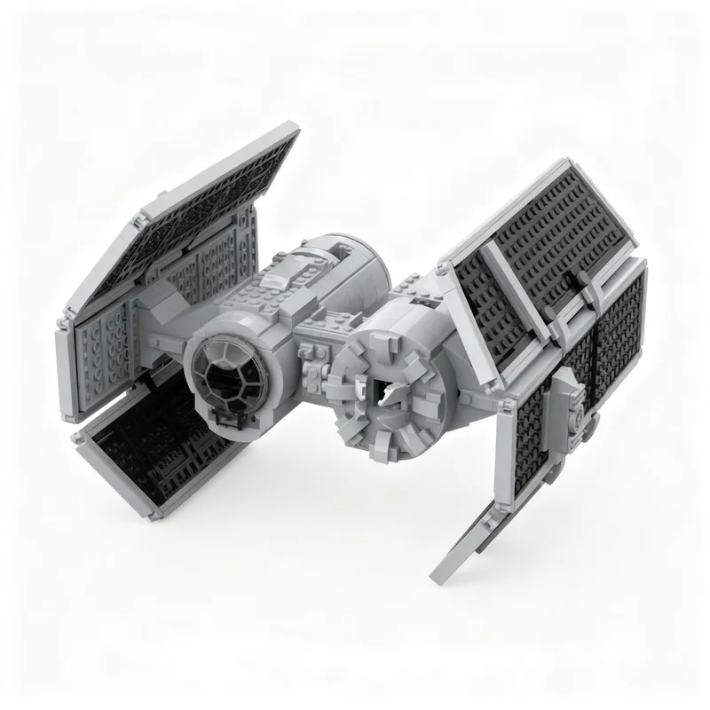 2420 Teile MOC TIE Bomber Sternen-Kampfmodell Bausteine Konstruktion DIY Kreative Weihnachtsgeschenke Spielzeug Bildungsidee Bausteine