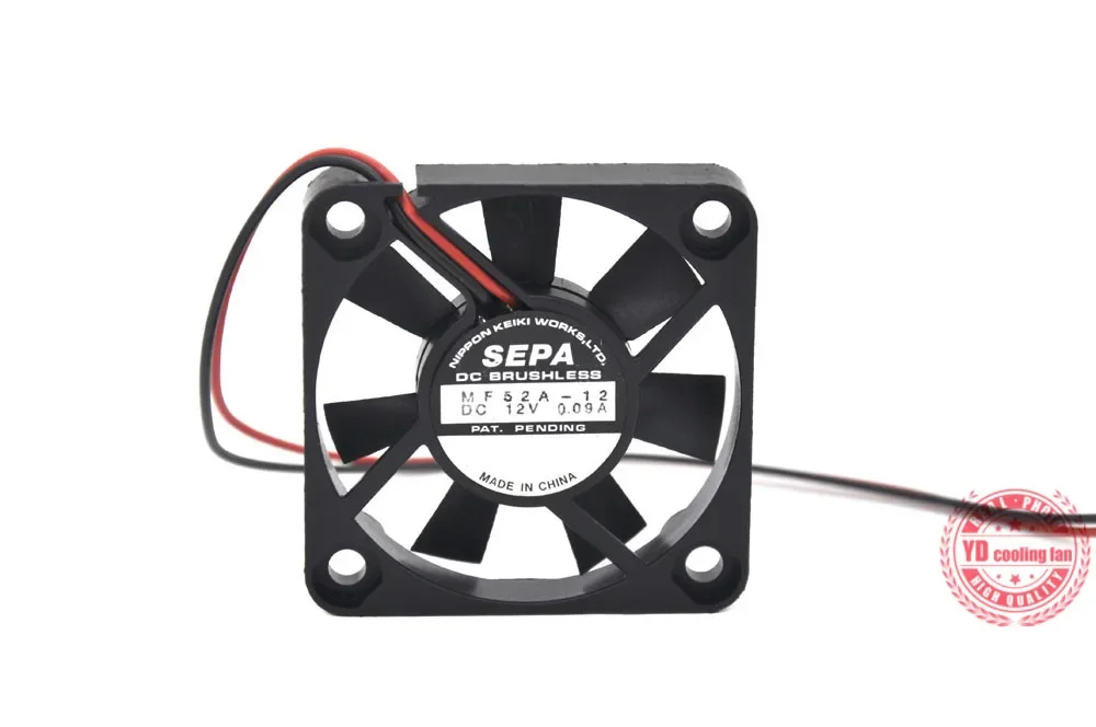 JFG Forused SEPA MFB50A-12A 5010 12V 0.09A 5CM Cooling Fan