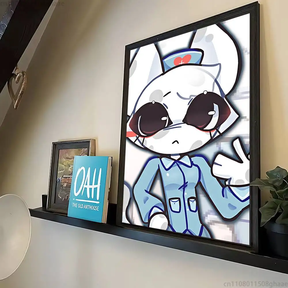 A-Animal Hospital Anomaly Classic Wall Art, Canvas Print Poster, Suitable for Home, Living Room