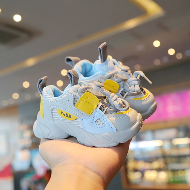 Child Shoes Girl Walking Shoes Anti Slip Boy Girl Sports Breathable Hollow Casual Single Shoe Spring Autumn Running Shoe Zapatos