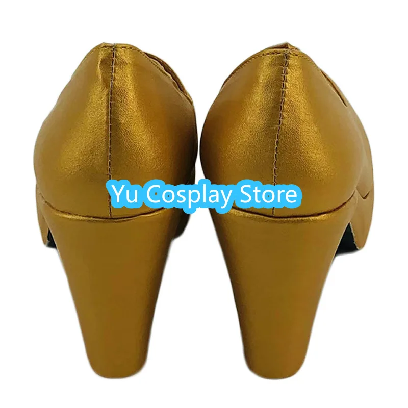 Yu Cosplay Store Genshin Impact Mona Cosplay New World Anime Role Playing Custom Shoes Game Anime Carnival Halloween Shoes