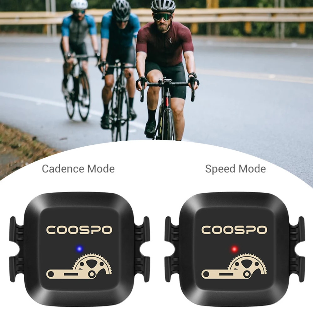 Bike Speed Cadence Sensor For CooSpo ANT+ForBluetooth Bike Speed Cadence Sensor For Garmin For Wahoo Cycling Accessories