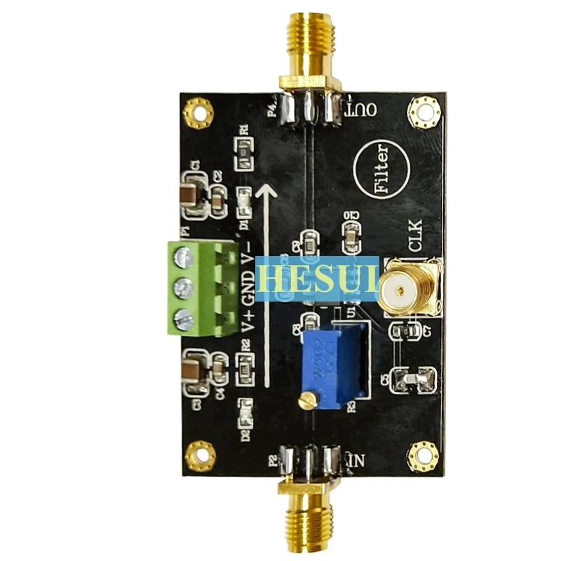 TLC14 Low-pass filter module switch capacitor with adjustable cutoff frequency in 35K