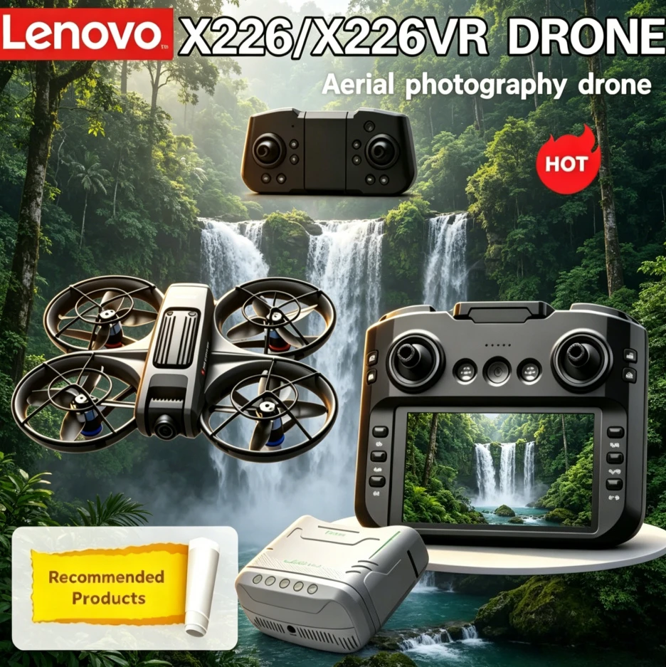 Drone Rc X226 - Lenovo X226 X226VR RC Drone 8K