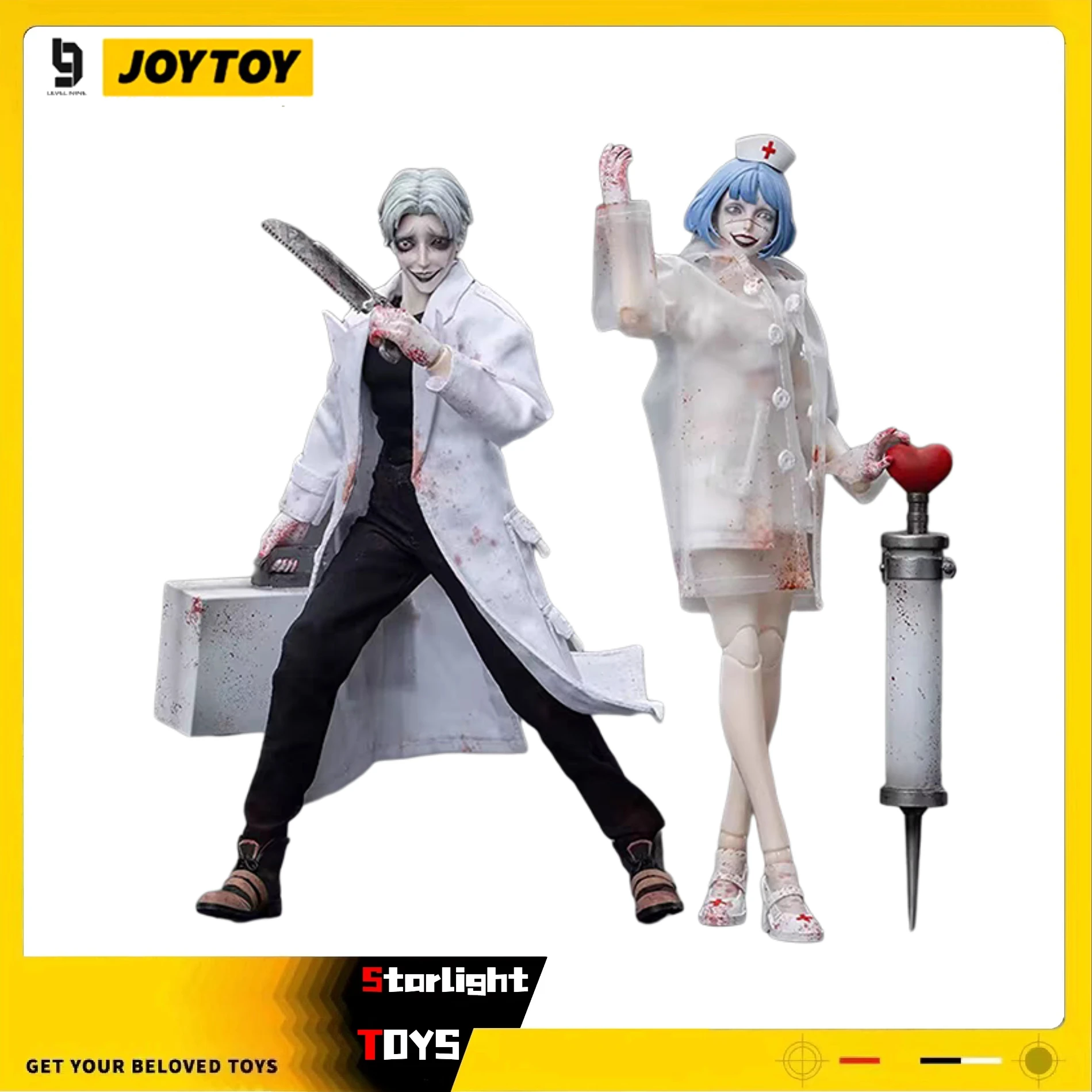 

JOYTOY 1/18 Action Figure FRONTLINE CHAOS DR. WHITE NO.77 2PCS Toy Model Gift