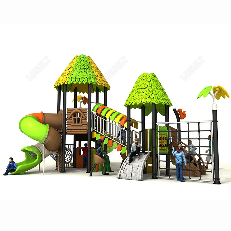 Commercial Kids Slide for Outdoor Playground Amusement Park Sports Facilities for Garden School Residential Areas LLDPE Plastic