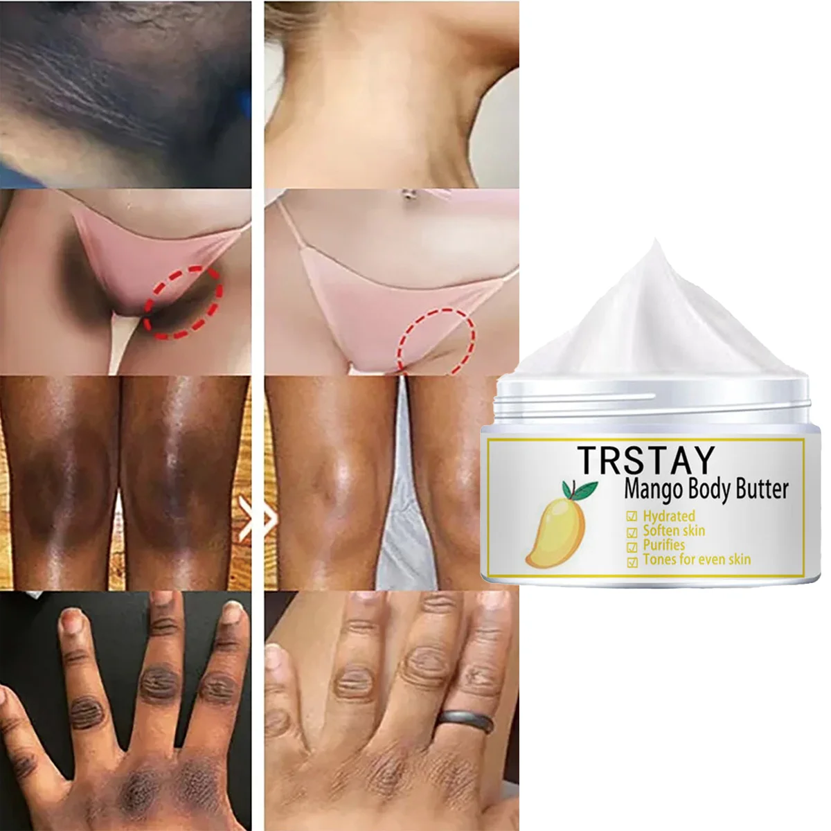 

TRSTAY Mango лосьон для тела для женщин, увлажняющий, смягчающий, очищающий, равномерный тонизирующий крем для тела для ухода за кожей