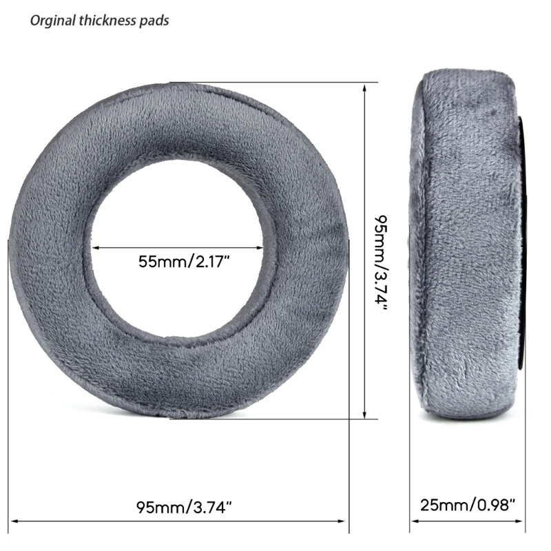 Plush Earpads สำหรับ DT700 หูฟังหูฟัง Ear Pads แผ่นตัดเสียงรบกวนสำหรับหรูหราฟังประสบการณ์