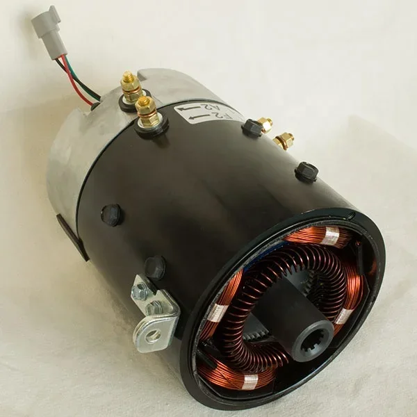 XP-2067-S 48V 3.7KW 2500 Rpm Traction Dc Motor Electric Engine for Golf