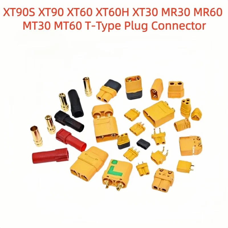 5 Pair Amass T-Type Plug Connector Set XT90S XT90 XT60 XT60H XT30 MR30 MR60 MT30 MT60 for RC Hobbyists by XT60I XT60W XT60PW XT3