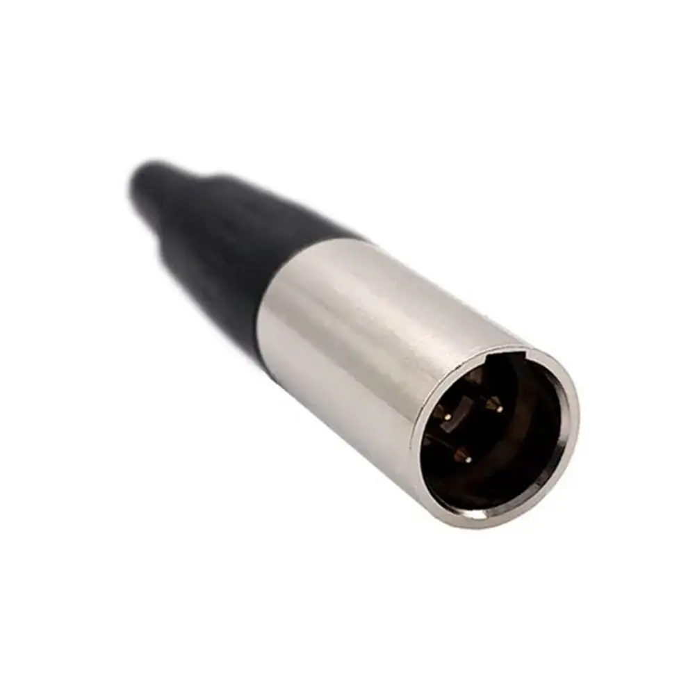 3/4/5/6Pin Mini XLR Female / Male Plug for MIC Soldering Straight For MIC Microphone Audio Video Small XLR Female Male Socket