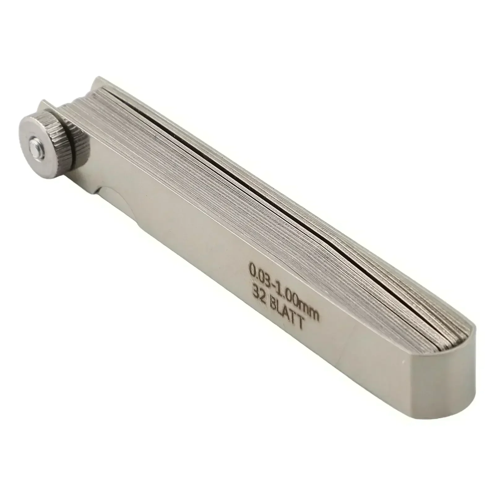 

32 Blades Feeler Gauge Dual Marked Feeler Gauges Wide Application Corrosion-Resistant Lubricating Oil Coating For Bearing Gaps
