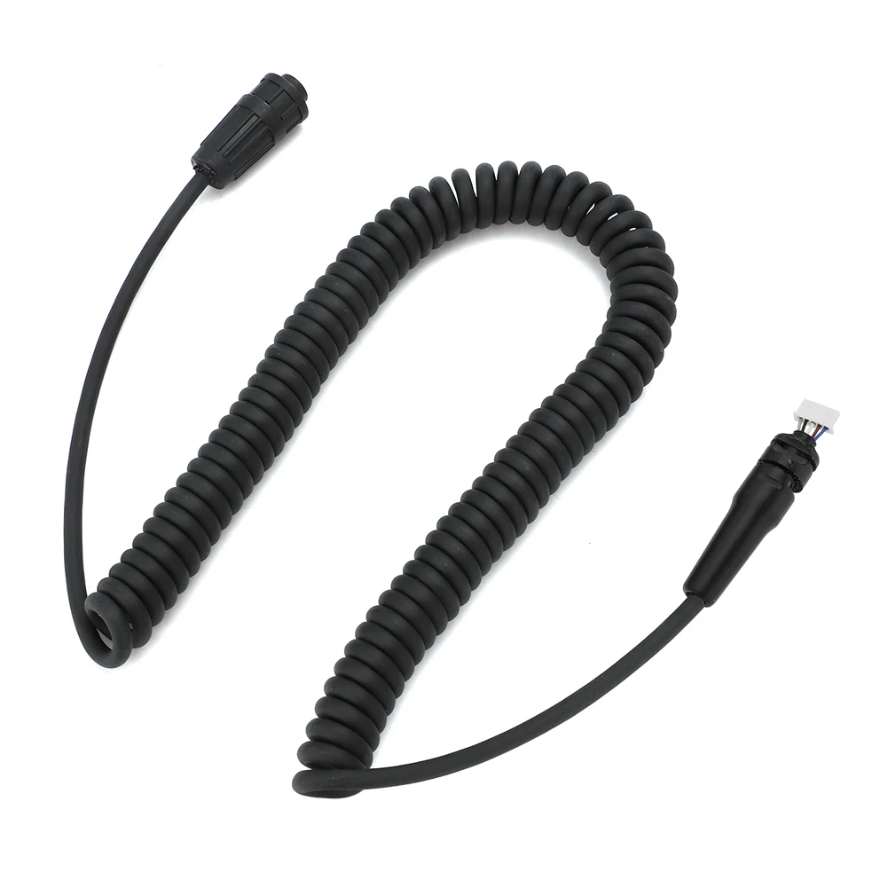 Car Raymarine Ray215/Garmin 200 VHF Radio Replacement Microphone Mic Cord Cable Coiled Cars Electronic Accessories