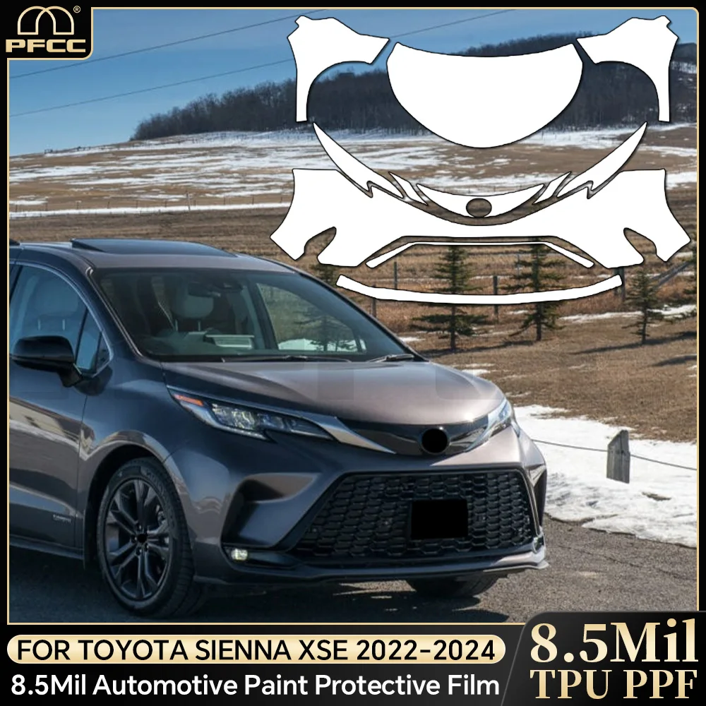 

for Toyota Sienna 2022 2023 PPF Paint Protection Film Anti-Scratch Film Transpare Headlight Rearview Mirror Protective Film