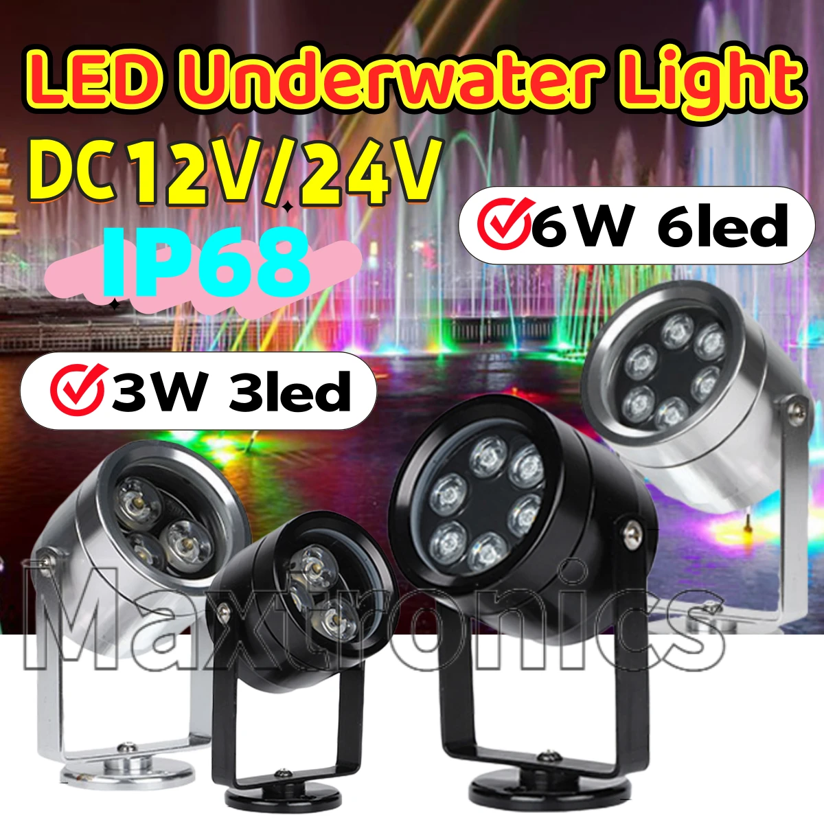 DC12/24V Led Underw…