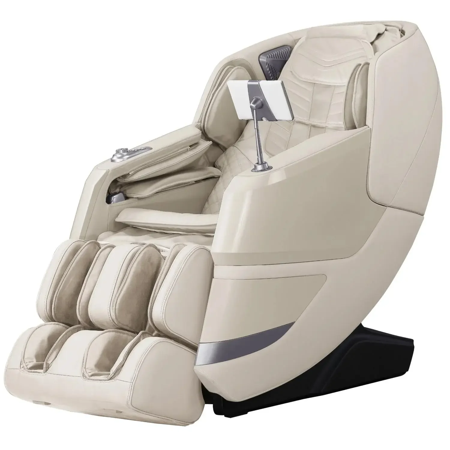 

Smart Shiatsu Zero Gravity Massager Chair SL Track 4D Body PU Leather Smart Massage Chair.