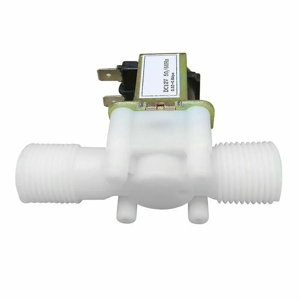 1Pcs Normally Closed Solenoid Valve Male Thread 1/2