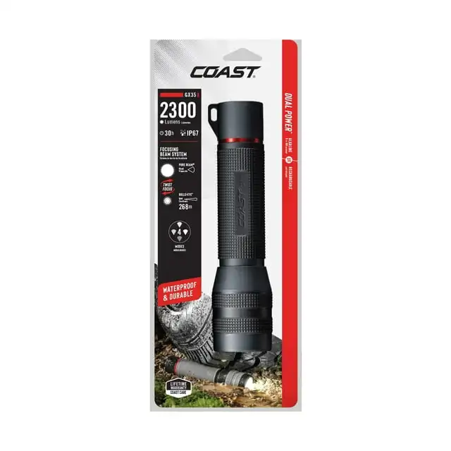 

Coast Gx35 Linterna Impermeable Ip67, 13 oz