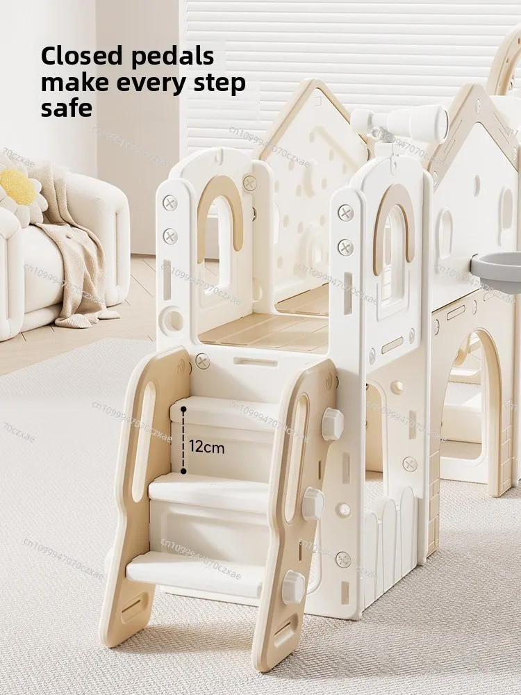 Slide Indoor Household Slide Swing Two-in-one, Family Multi-functional Climbing Frame