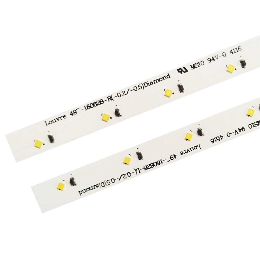 LED Backlight Lamp strip For Samsung louvre 49