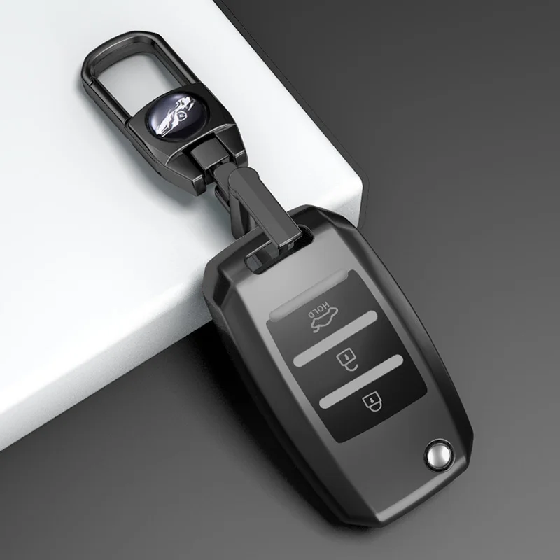TPU Car Flip Key Case Cover Shell Fob For KIA RIO 3 K2 K3 K4 K5 Sportege Picanto Optima Soul Ceed Sorento Forte Stinger Cerato