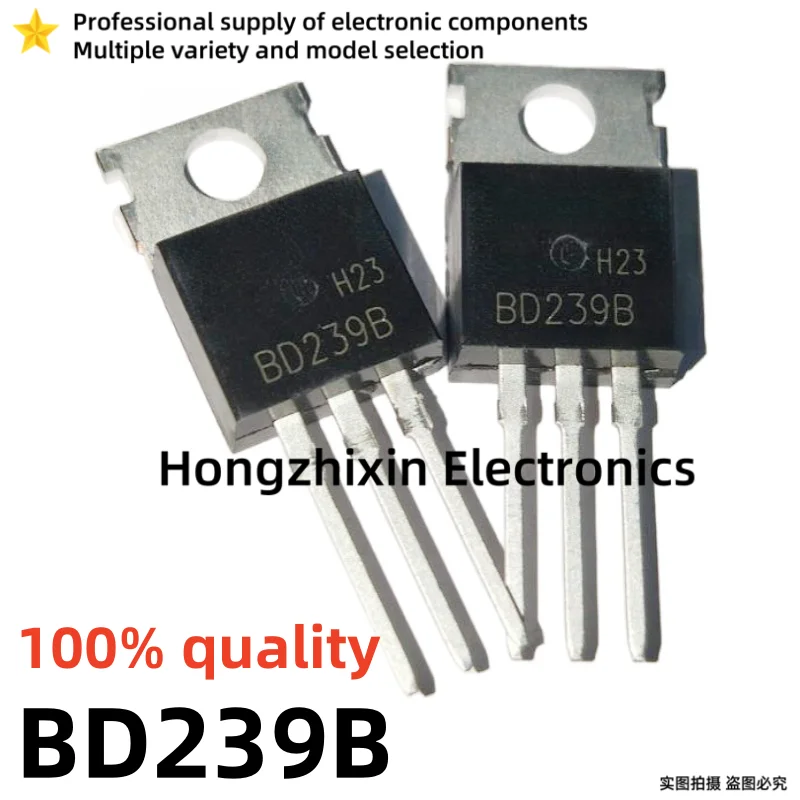 10PCS 100% quality BD239B BD239 BD240B BD240 TO-220 Audio power transistor