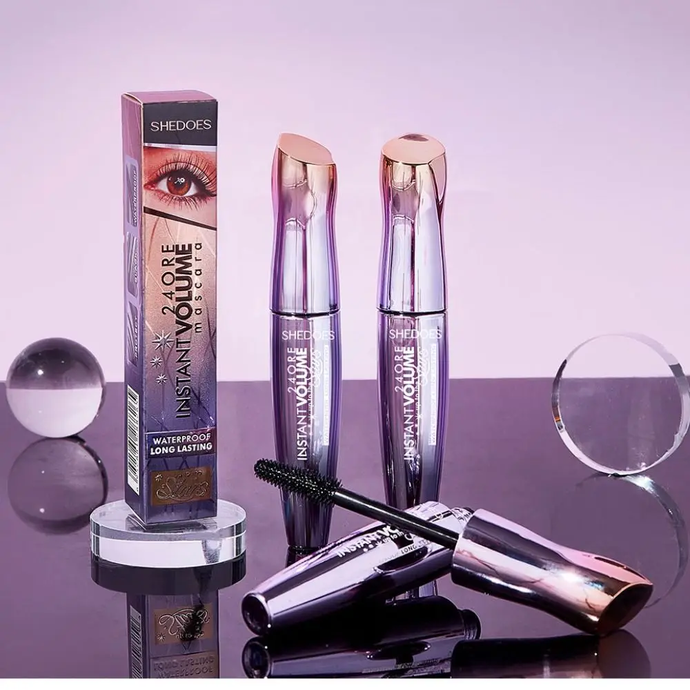 Mascara volume ispessente di alta qualità Mascara allungante impermeabile Strumento per il trucco degli occhi arricciacapelli di grande capacità