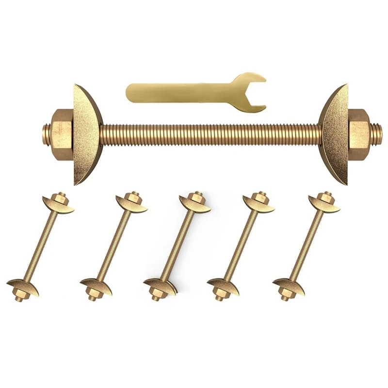 A63X-Countertop Connector Bolts, M8x100mm Countertop Joint Fasteners, Drawbolt/Bed/Butcher Block Joint Connector Kit