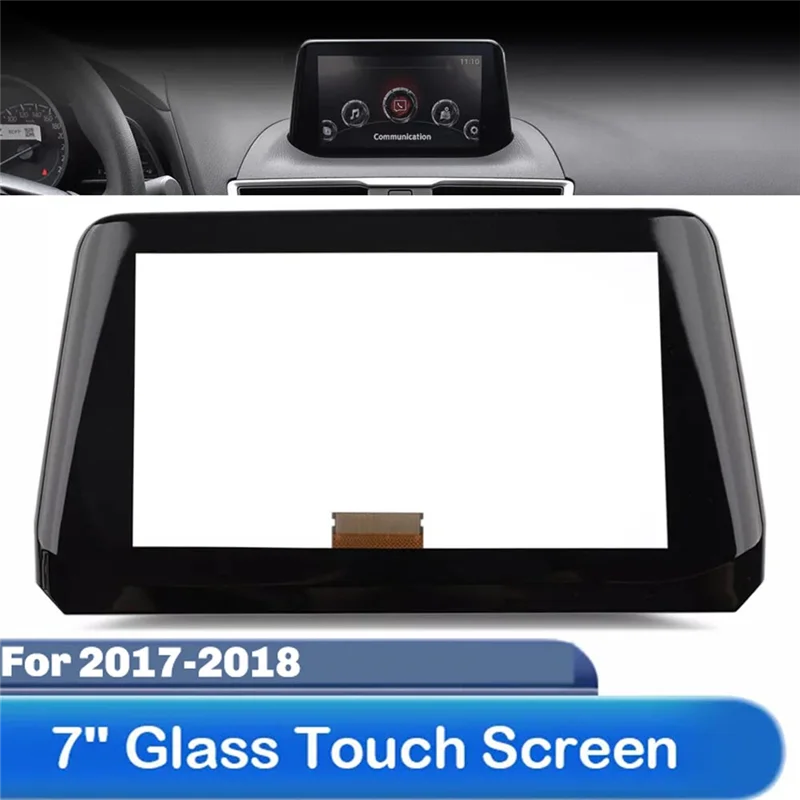 

Universall 7-дюймовый сенсорный экран GPS-навигация Радио B61A611J0 Замена для Mazda 3 2017-2018