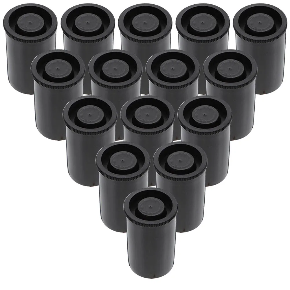 

50pcs Film Canisters Empty Plastic Storage Containers Reusable Small Jars With Lids For Camera Film Roll Protection Dust