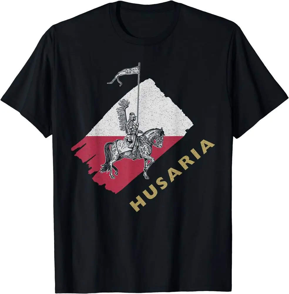 Poland Husaria Polish Winged Hussars Military Polska Krakow T-Shirt For Men Clothing Women Tees Y2K Tops Unisex Summer