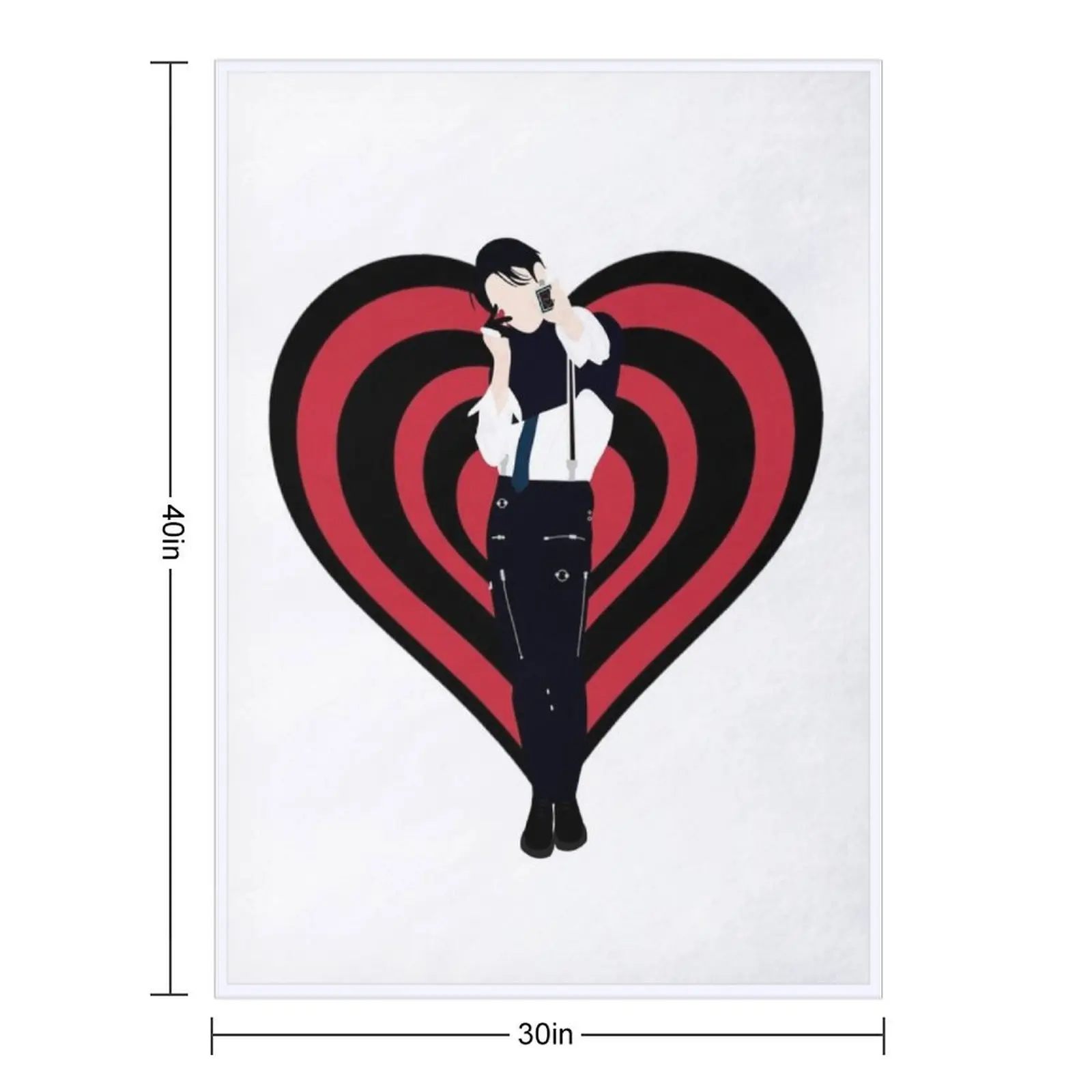 The Boyz - Kevin Moon - حيل Stealer - النسخة الحمراء أغطية السرير بطانية رمي بياضات السرير أفكار هدايا عيد الحب بطانيات التخييم