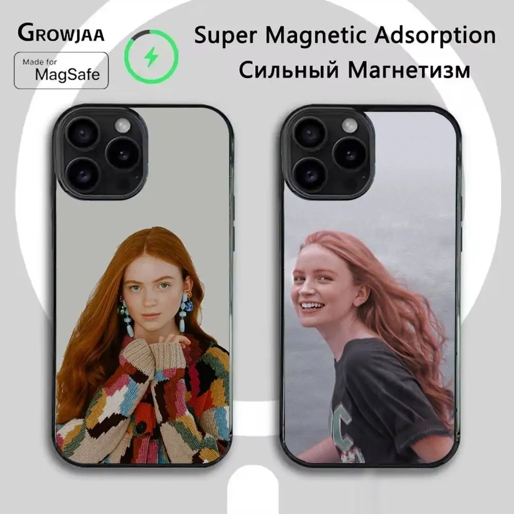 

Чехол для телефона S-Sadie S-Sink для iPhone 16e,16,15,14,13,12,11,Plus,Pro,Max,Mini Magsafe с магнитной беспроводной зарядкой