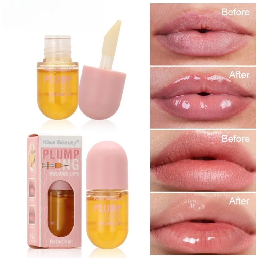 Long Lasting Lip Plumper Oil Instant Volumising Enhancer Lip Serum Collagen Lips Volume Lipgloss Sexy Cosmetic Volume Increases