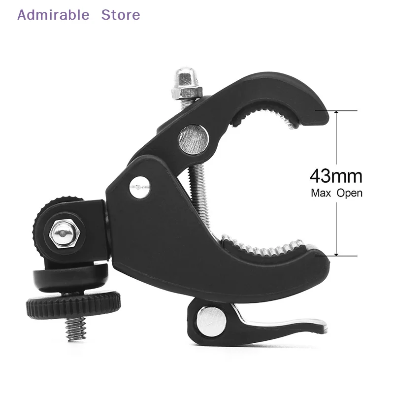 [W]Camera Tripod Mount+Adapter Handlebar Clamp Roll Bar for  Hero 1 2 3 3+ New