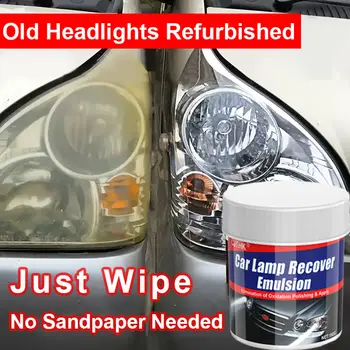 Sady na leštění světlometů pro renovaci automobilů, odstraňovač škrábanců ze světlometů, čisticí pasta na opravu, odstraňování oxidace, lešticí kapalina na světlomety 10 nejlepší prodej genoxidil - №8