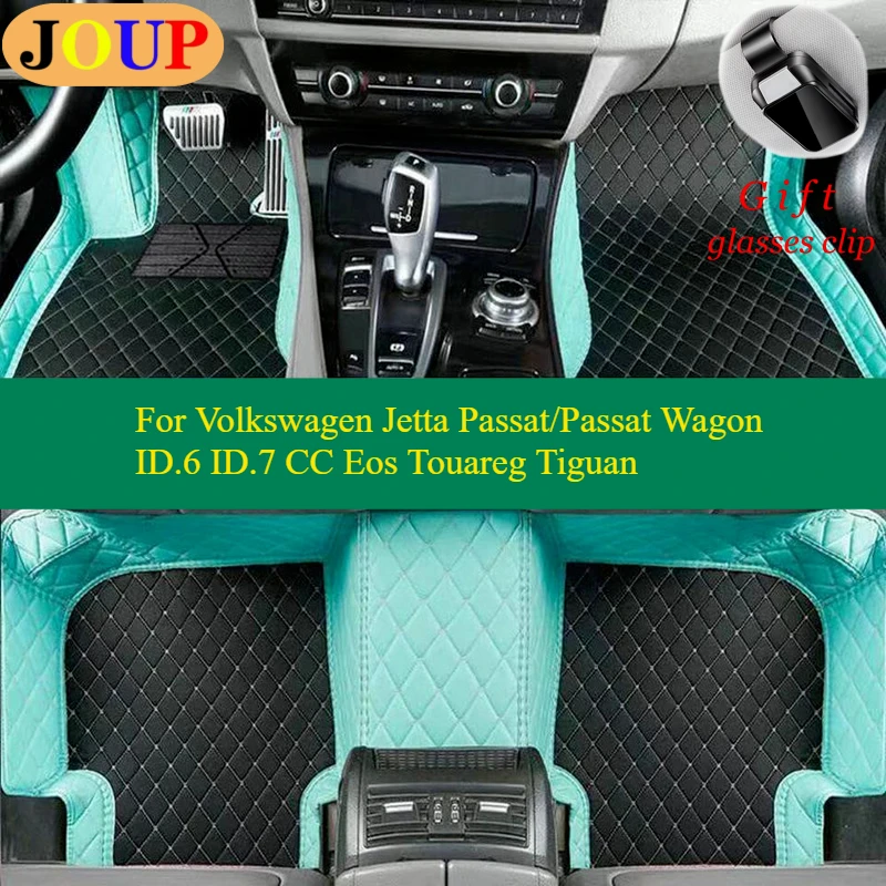 

For Volkswagen Jetta Passat/Passat Wagon ID.6 ID.7 CC Eos Touareg Tiguan Car Foot Mats Carpet Covers Left /Right Hand Drive