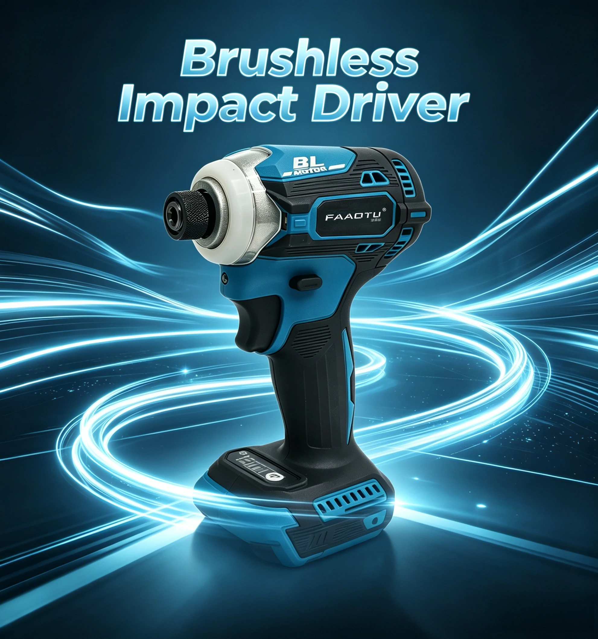 FAAOTU 171 Brushless Power Driver -Equal to MT Quality,Efficient for All Fastening Tasks Compatible with MT batteries NO battery