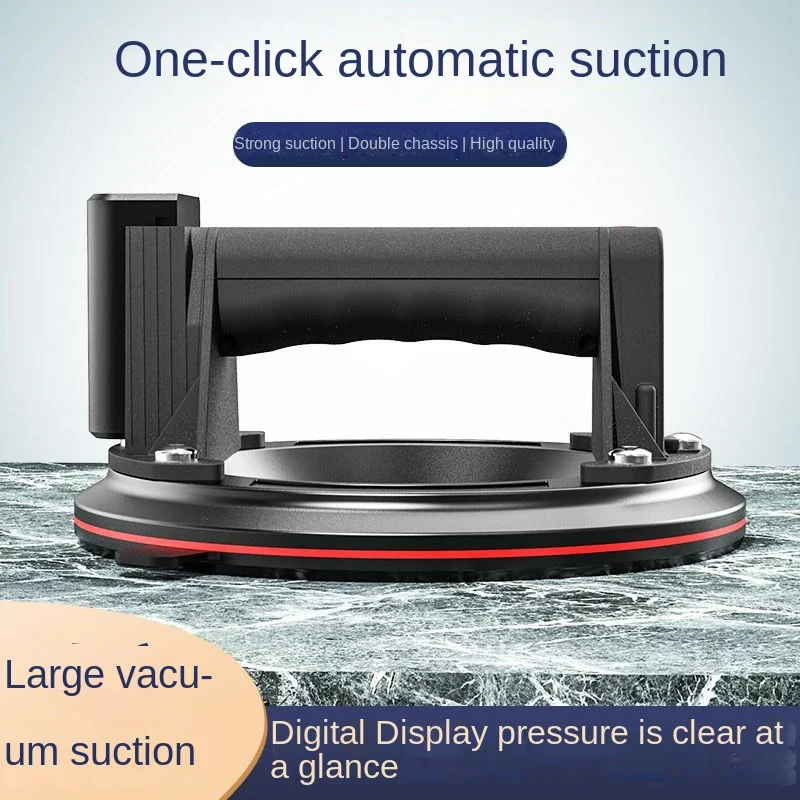 8 Inch 4000mAh Electric Vacuum Suction Cup 200kg Bearing Capacity Heavy ...