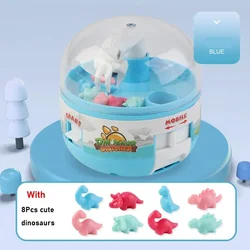 Creative Children Toys Mini Dinosaur Catch Machine Toy Parent-child Interactive Dinosaur Grabbing Capsule Kids Toys Gift