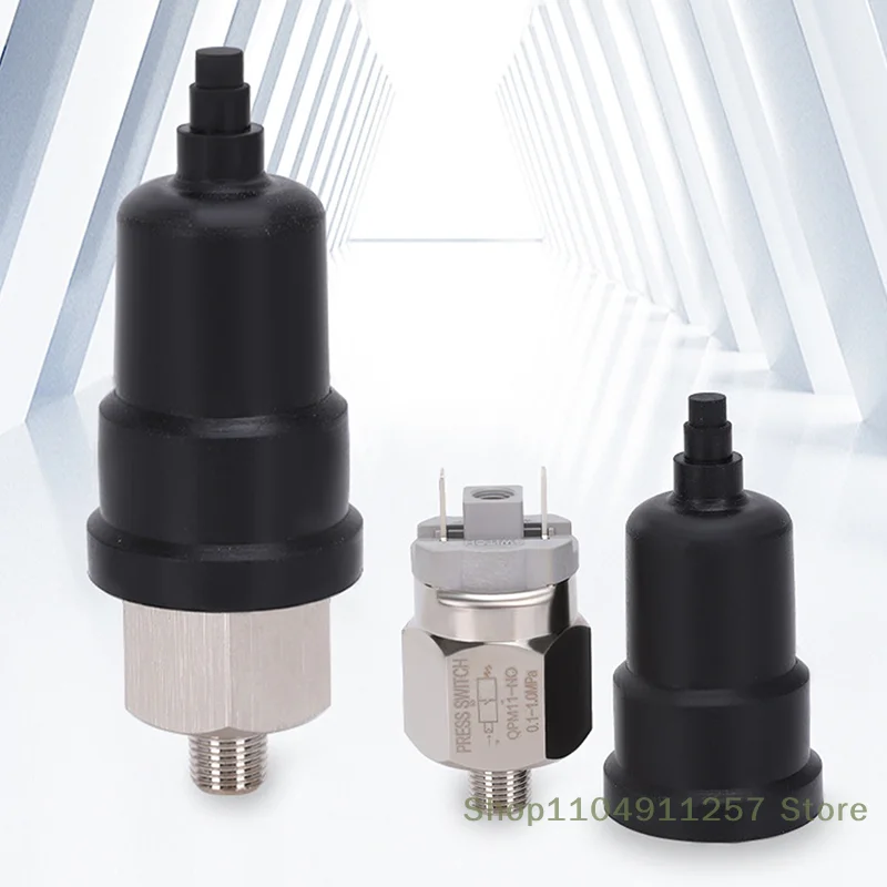

QPM11-NC-02 Pneumatic Adjustable Diaphragm Type Pressure Control Switch Stainless Steel Rubber Pressure Switch For Pump