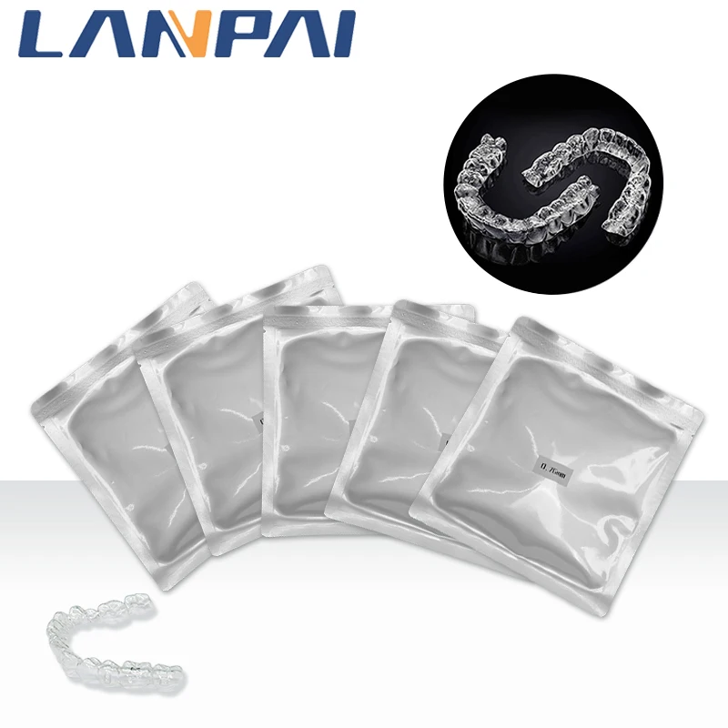 Dental Splint Lab Orthodontic Splint of Thermoforming Foil For Making Sheet Oral Denture Model Mold Slice Braces Clear Aligners