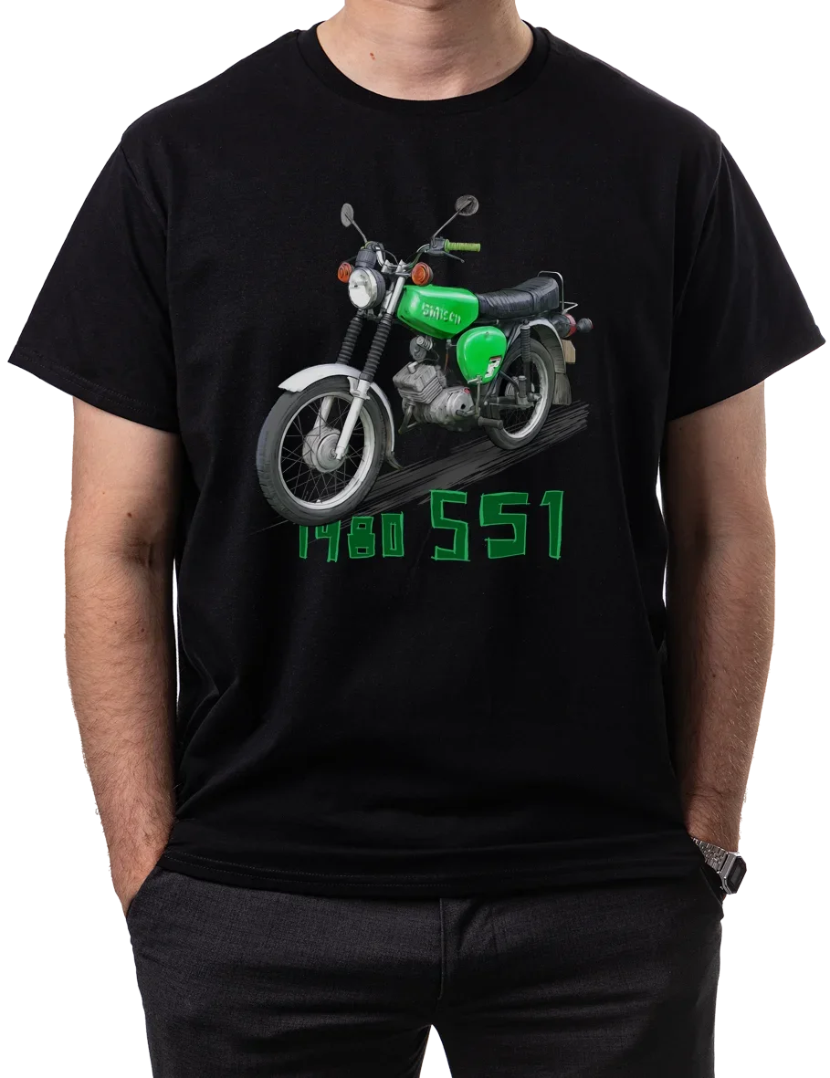 

Simson Classic Polish Motorcycle Printed T-Shirt. Summer Cotton Short Sleeve O-Neck Mens T Shirt New S-3XL