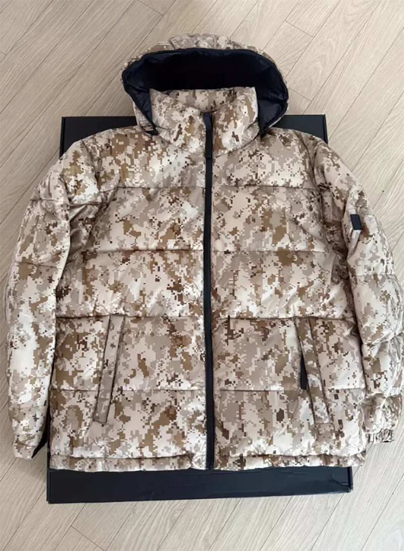 Chaqueta táctica de algodón con capucha para caza al aire libre, chaqueta cálida y gruesa. - imagen 2