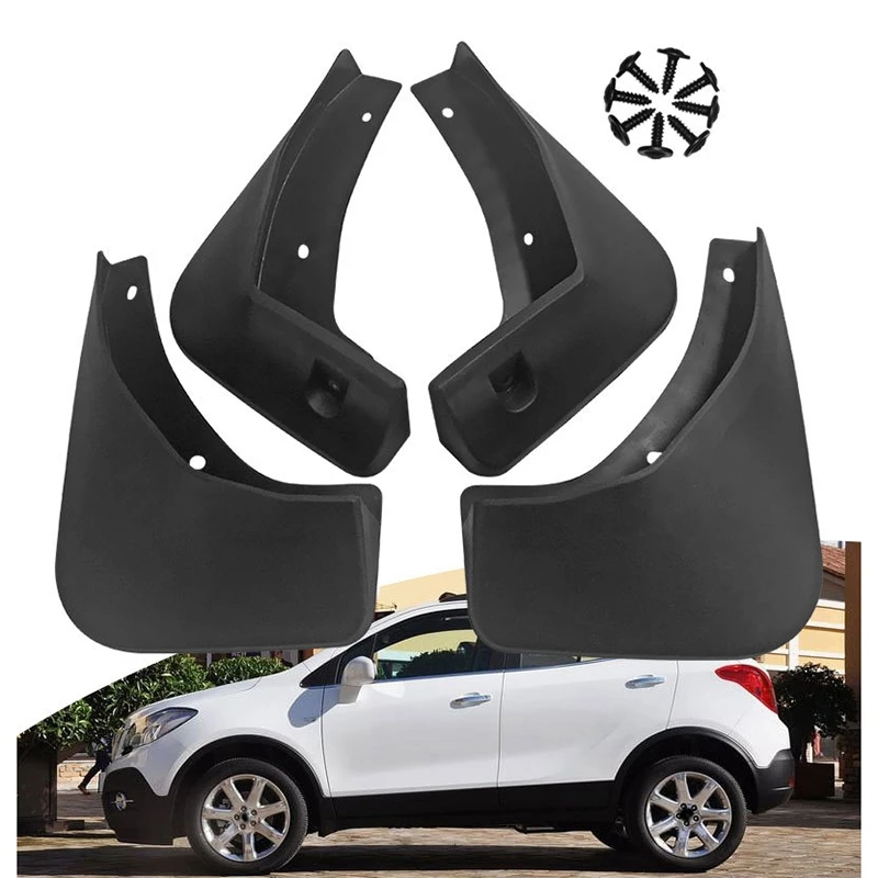 Car Mudflaps Splash Guards Front Rear Mud Flap Mudguards For Opel Mokka Vauxhall Buick Encore 2013-2017