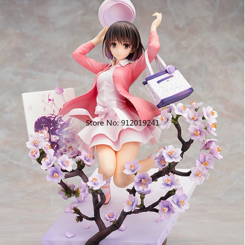 

Anime How To Raise A Boring Girlfriend Fine 24cm Megumi Kato Figure First Meet Outfit Ver Action Figure 1/7 Collection PVC Model